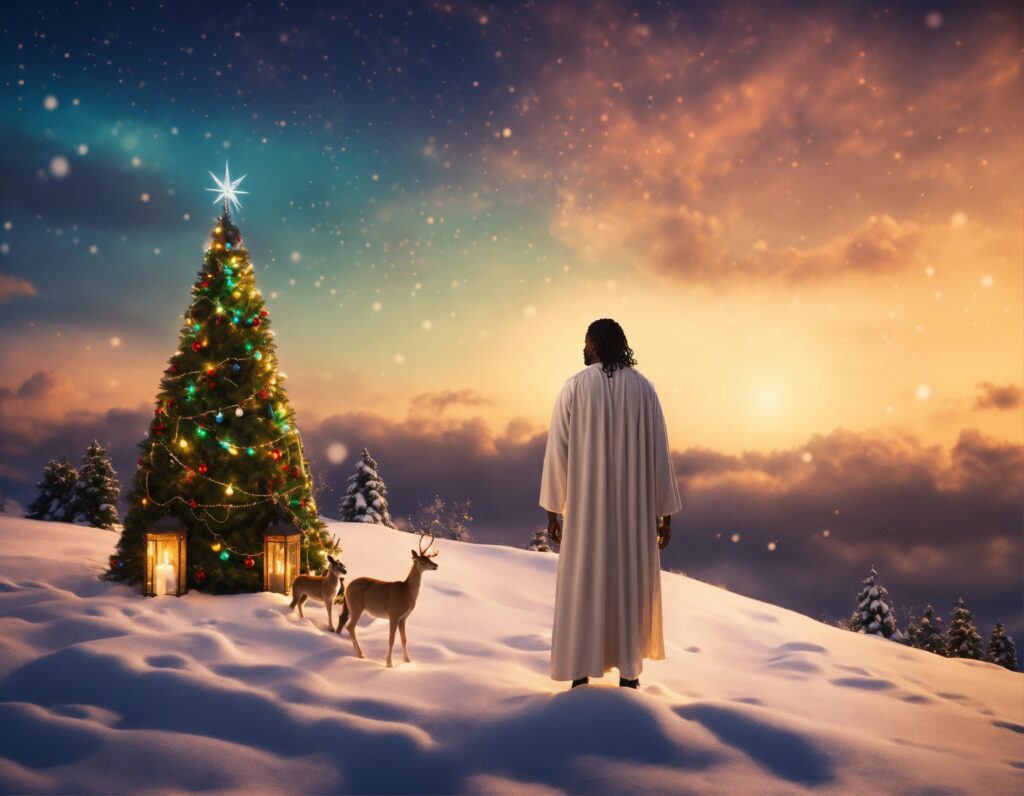 Jesus is the Reason for the Season themed Christma