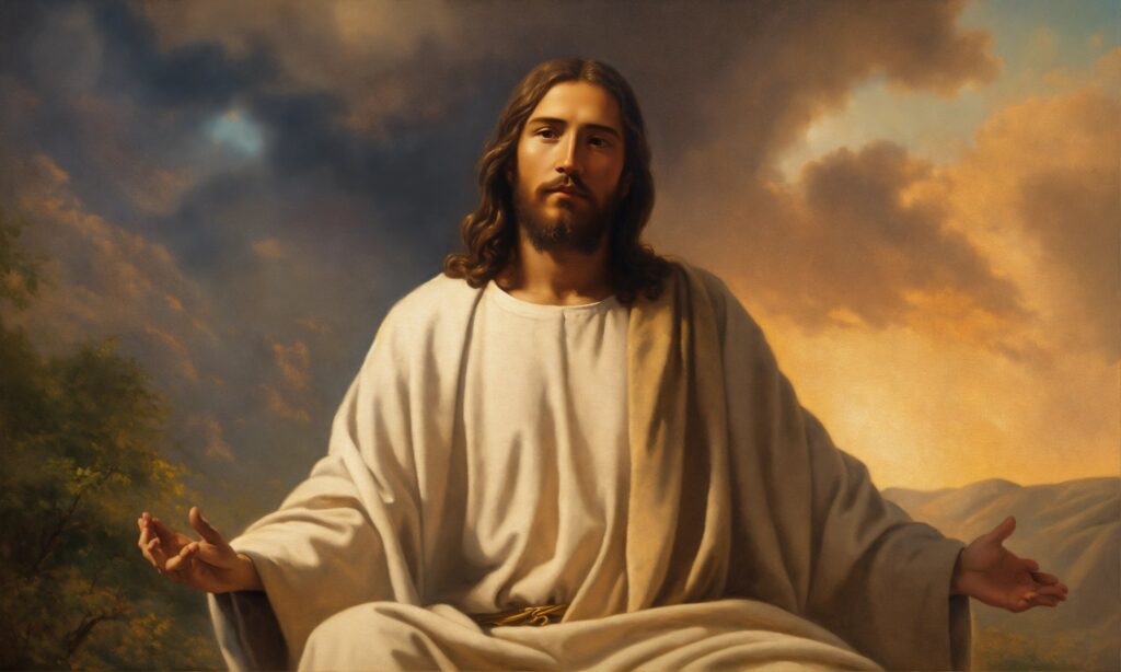 oil painting of jesus christ 3