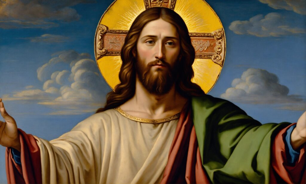 renaissance oil painting of jesus christ 8