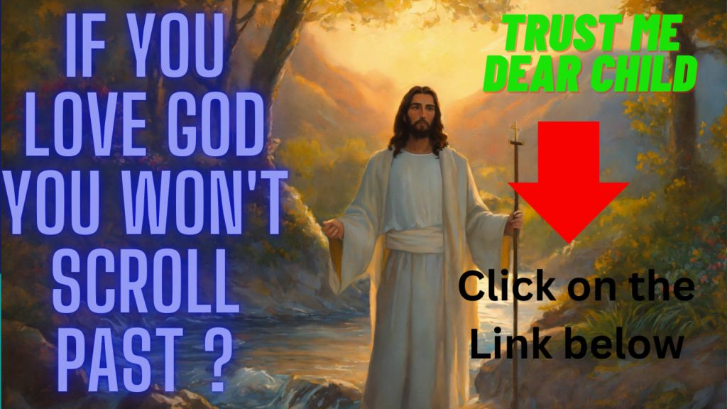 If You Love God You Won't Scroll Past ?