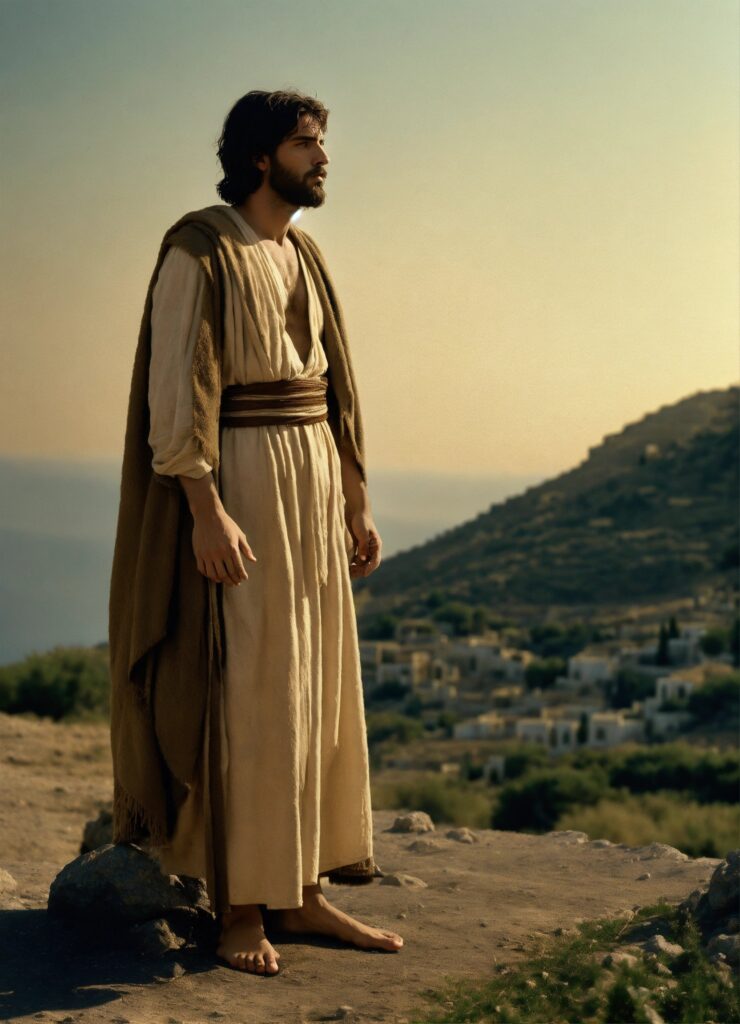 movie still from the ressurection of Jesus of naz 3